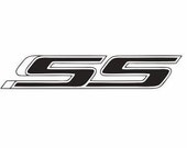 SS Chevy Symbol Automotive Decals Vinyl Decals for Cars | Etsy