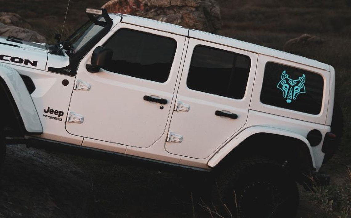 Fenrir Viking Wolf Decal Norse Mythology Viking Decals Etsy