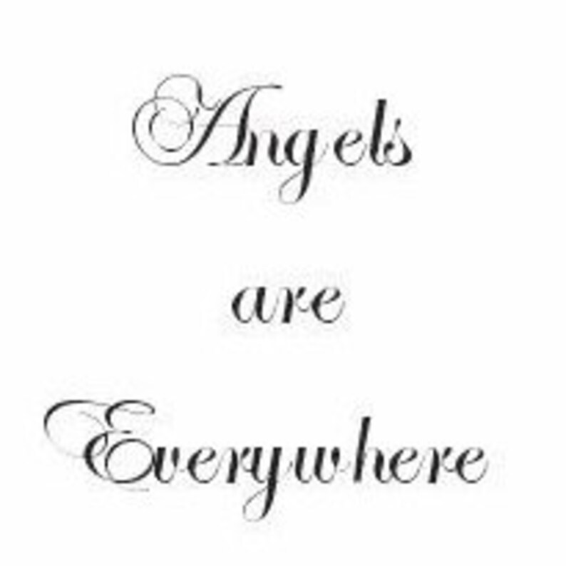 Angels are Everywhere Angel decals Christian Decals Decals Etsy