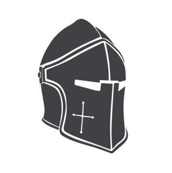 Knights Helmet Decal Decals For Men Birthday Gifts For Men Etsy