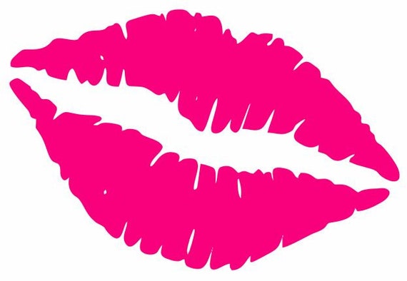 LIPS Decal for Car Windows Many Different Sizes and Colors | Etsy