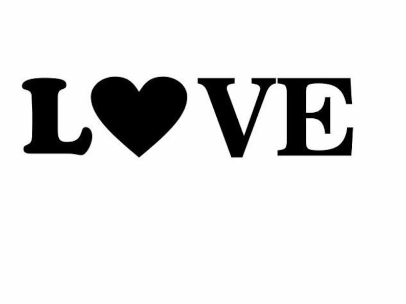 Love Decals Lovers Decals Wall Decals Wedding Gifts Etsy