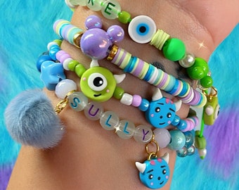 Disney Pixar Monsters Inc Bracelet Set