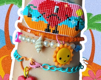 Bad Bunny inspired Bracelets ...Please read description!!!!!
