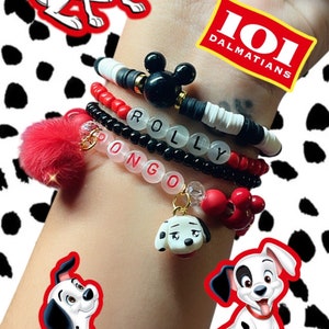 Dalmatians Bracelets | 101 Dalmatians | Bacelets | Glow in the dark