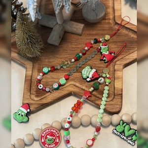 Grinch Phone Straps