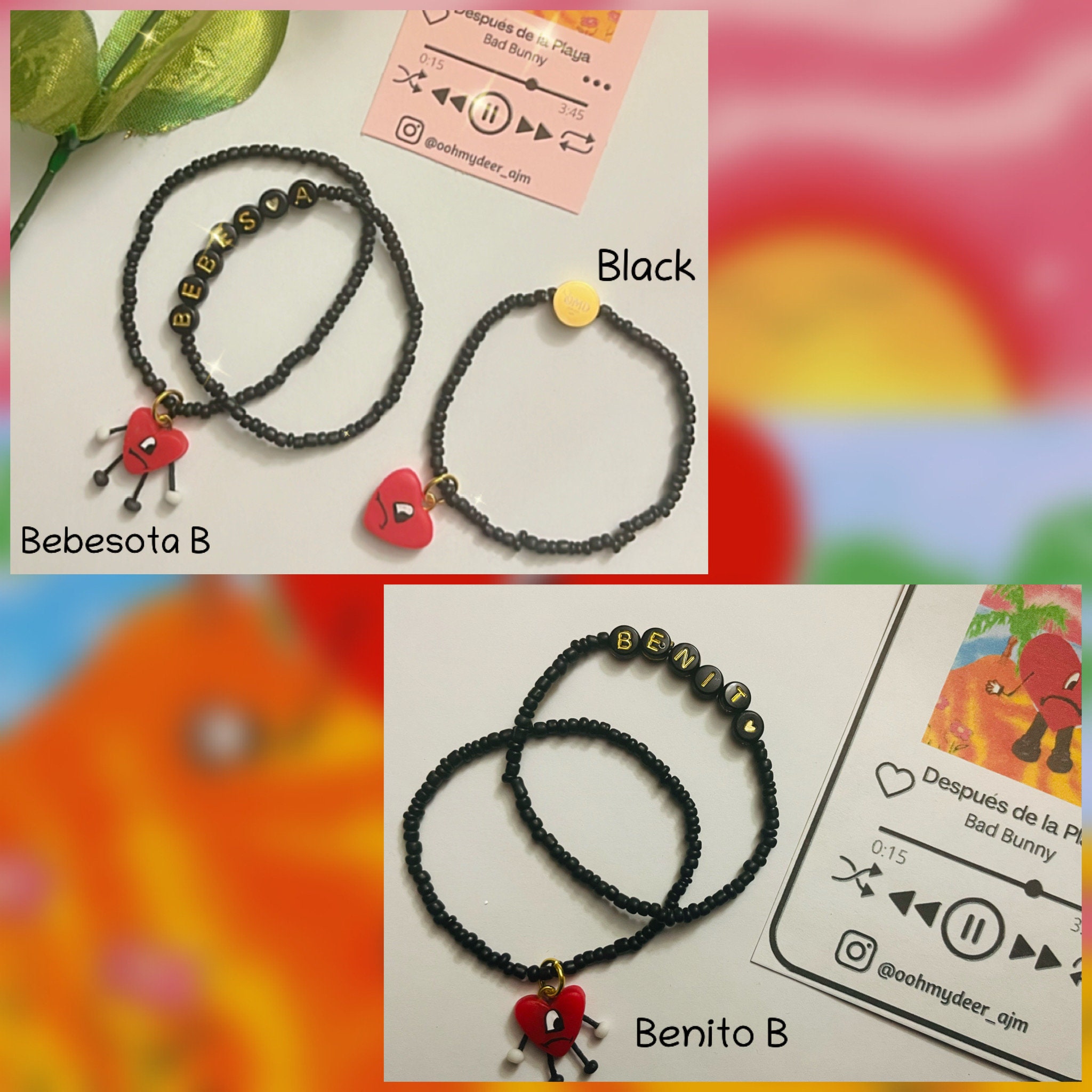 Bad Bunny Inspired Bracelets please Read Description!!!!! - Etsy