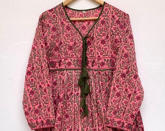 cotton long dress with jacket