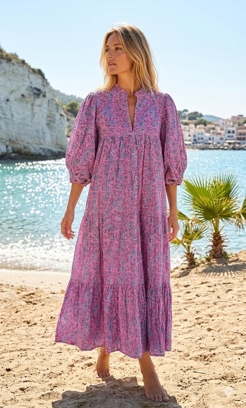 Lavender Maxi Dress Long Sleeve - Etsy