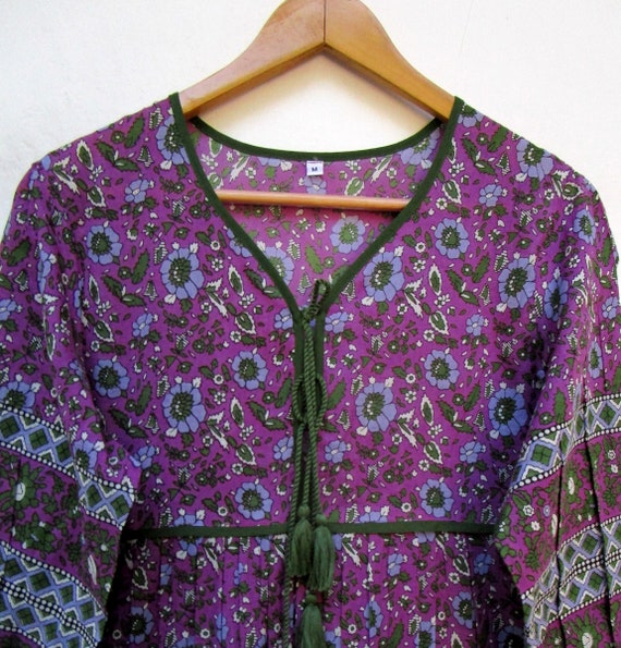 purple and green floral dress Lavender Green Floral Maxi Dress