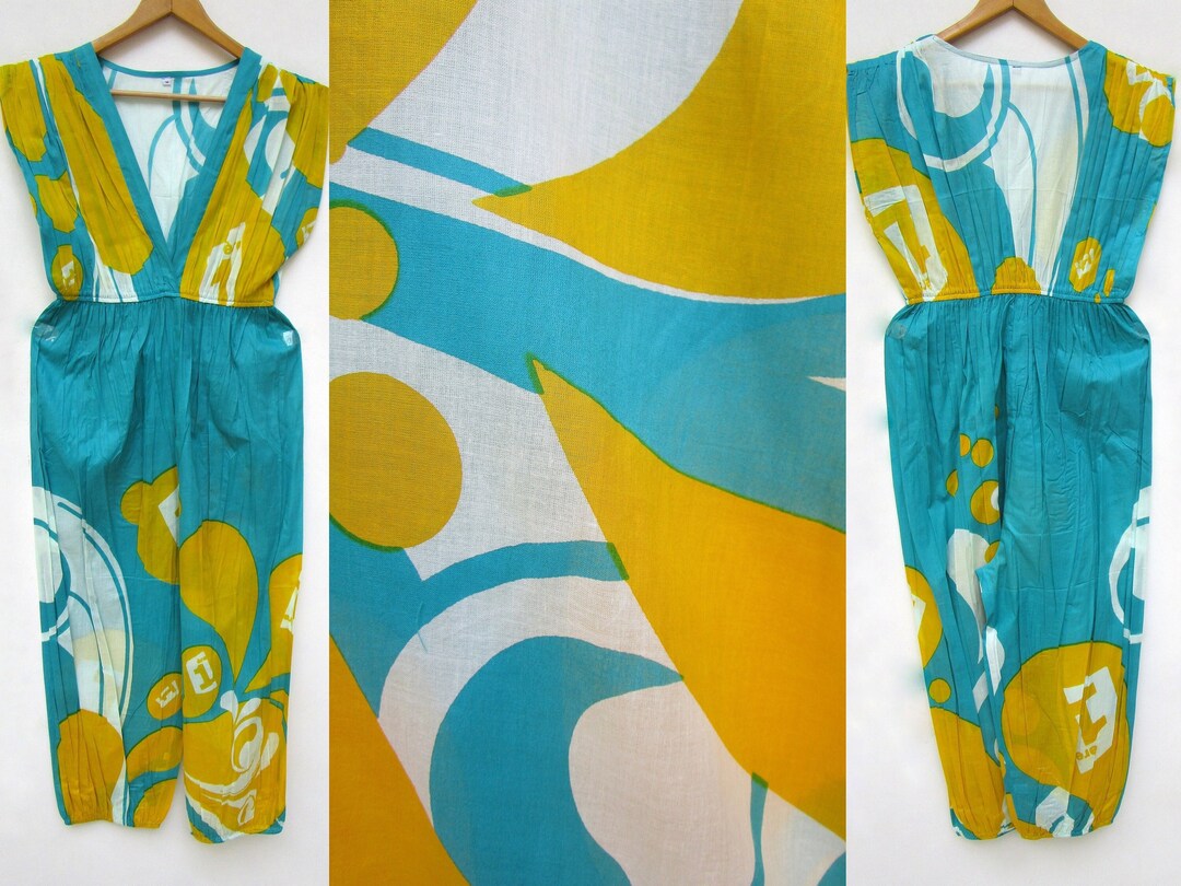 Designer Indian Printed Jumpsuit For Women
