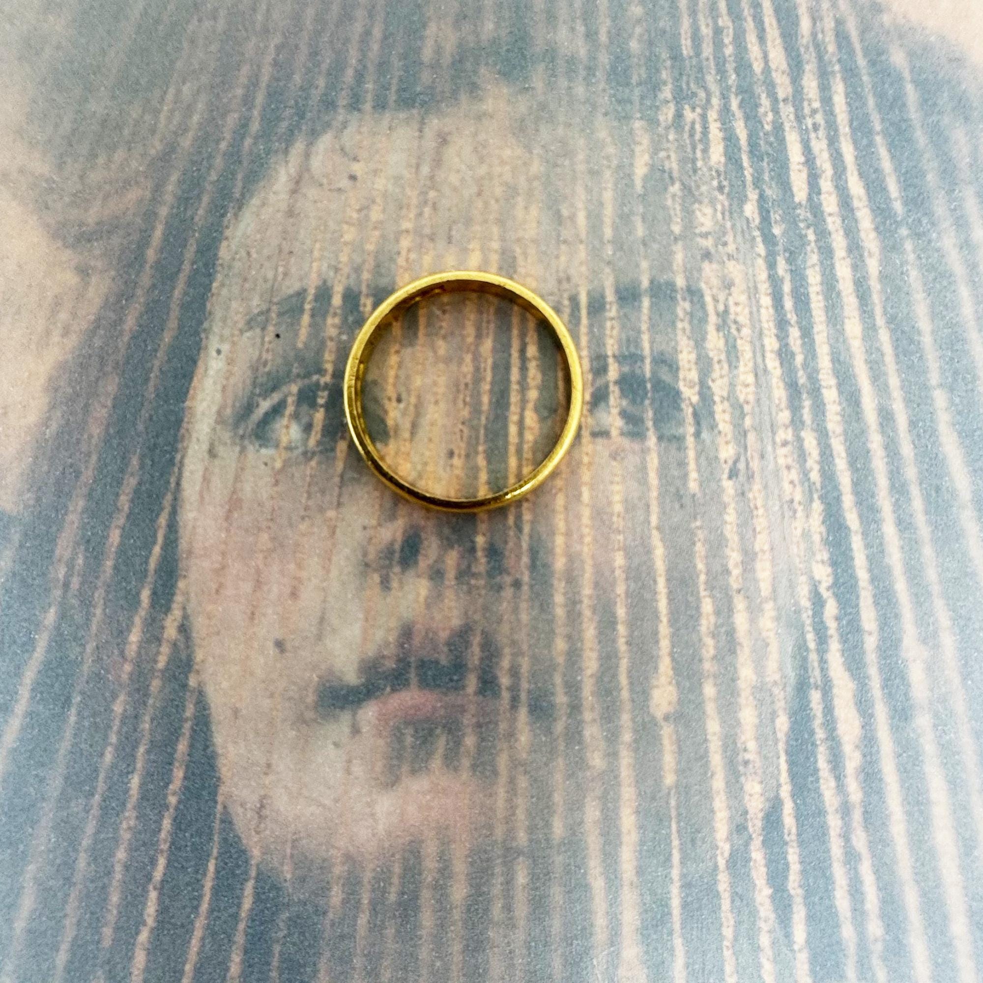 22k Antique Ring - Etsy UK