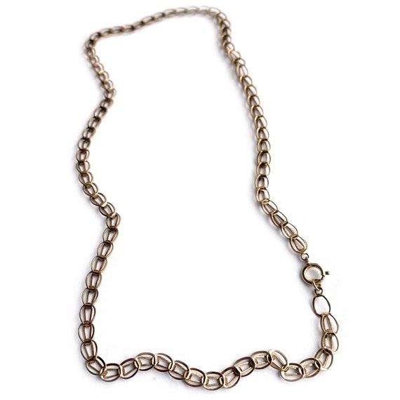 Vintage 9k Gold Chain, 9ct Solid Gold  necklace, … - image 4