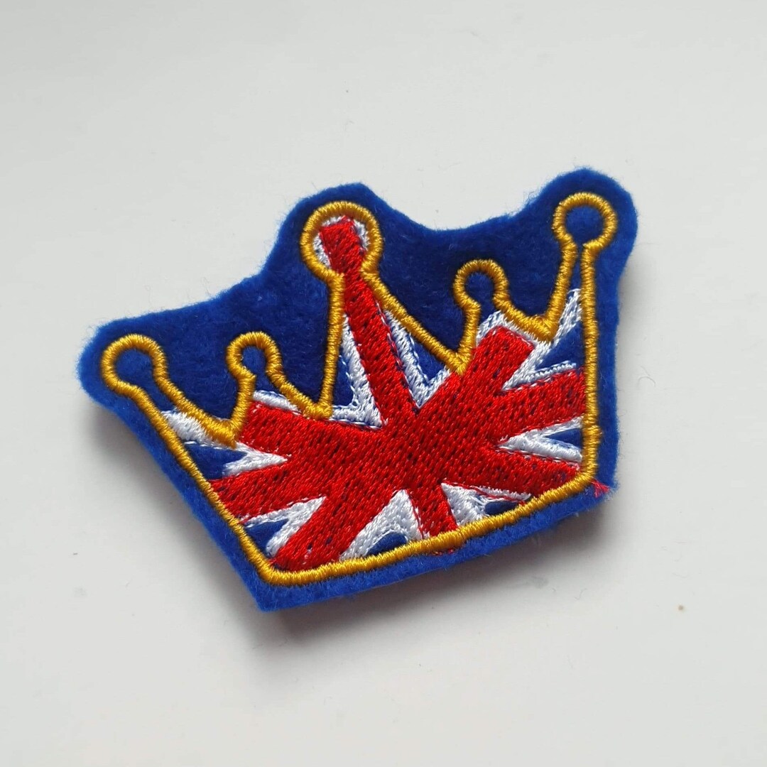 In the Hoop Jubilee Crown Machine Embroidered Design File Etsy