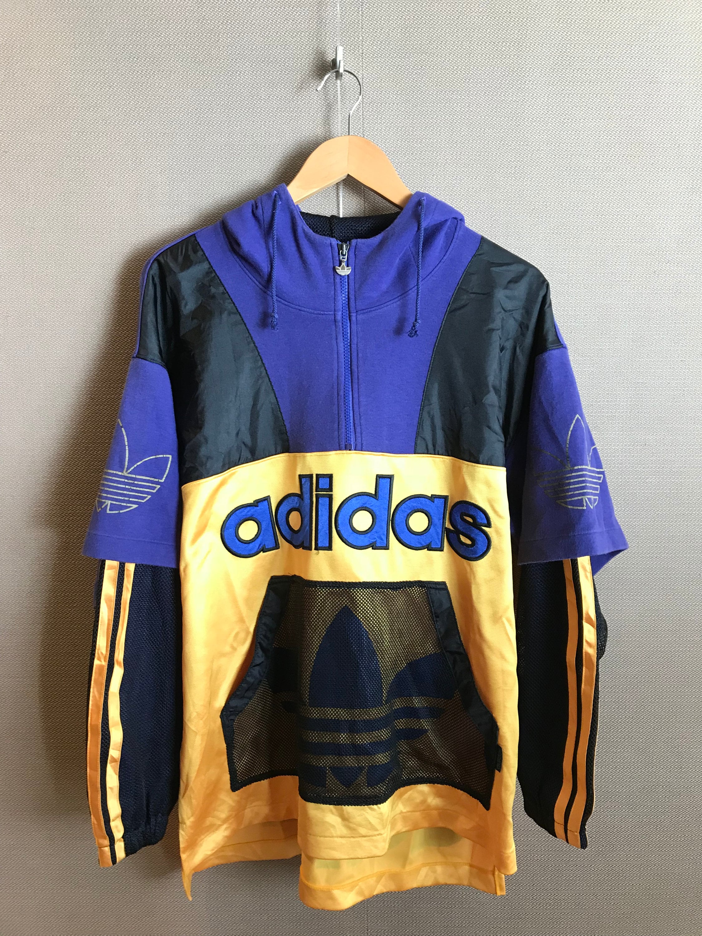 adidas quarter zip hoodie