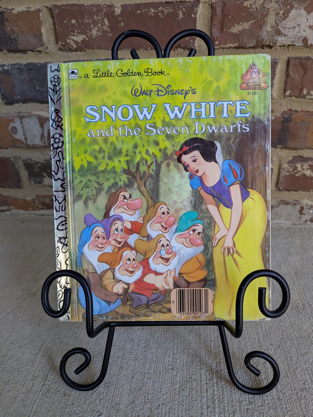 Walt Disney's Snow White and the Seven Dwarfs Little Golden Book 103-60 ...