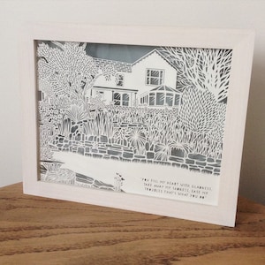 Bespoke House Papercut Commission