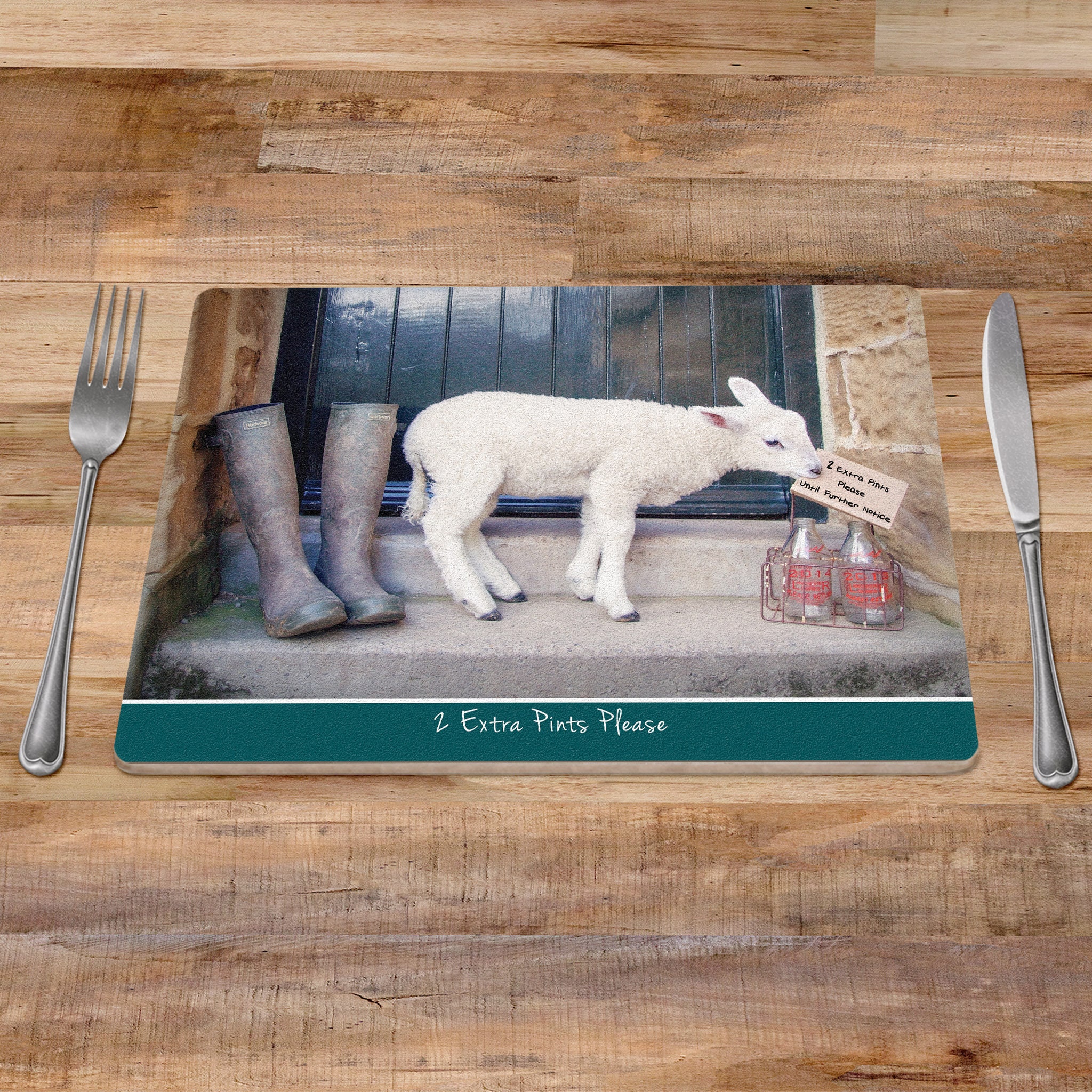 Placemat Sheep farm animal placemats tablemats Sheep Etsy