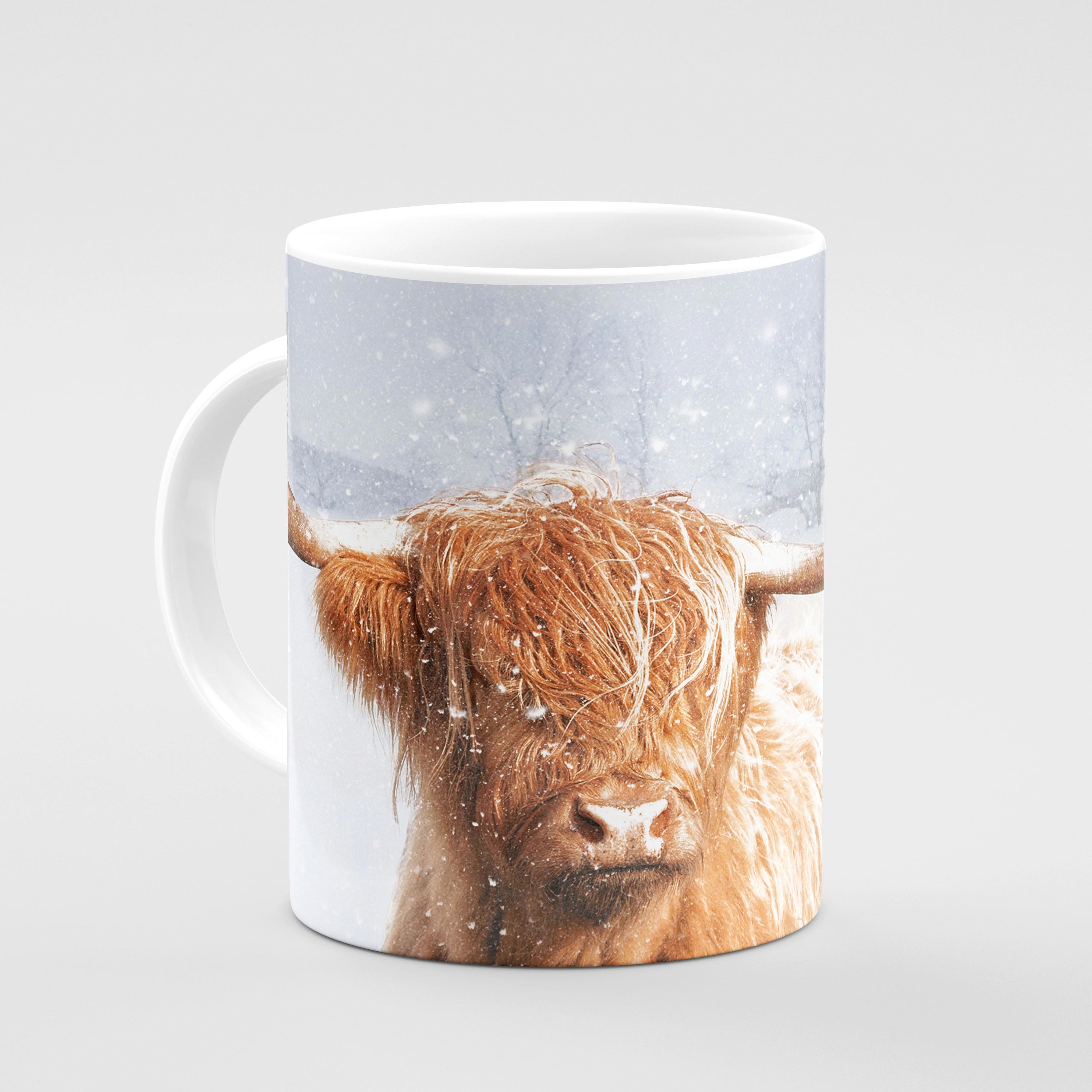 Highland Cow Mug Christmas Mug Highland Cow Gifts, Highland Cow