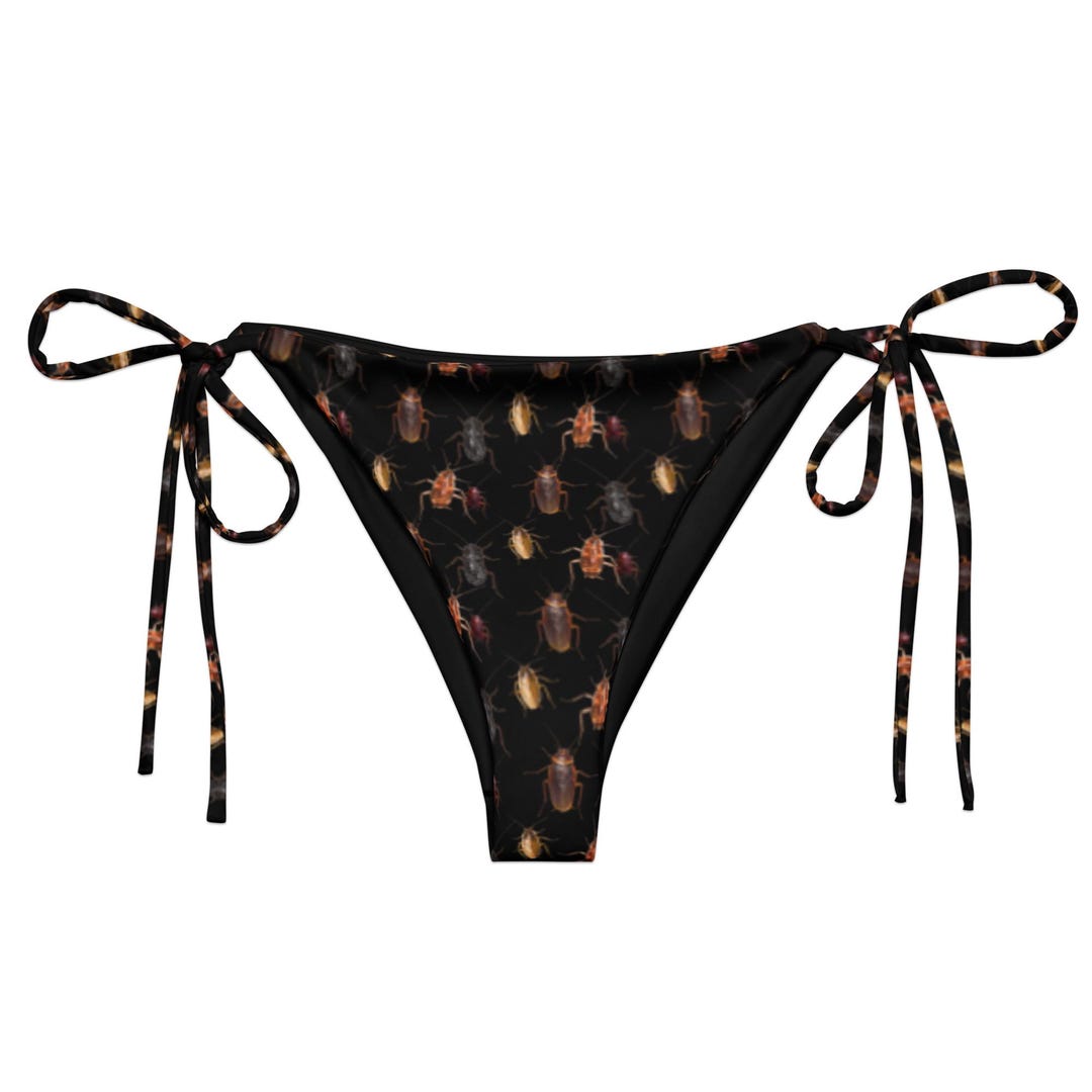 Cockroach Recycled Bikini Bottom, Funny Bikini, Gift for Bug Enthusiast ...