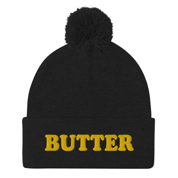Butter Beanie, A Unisex Beanie for Butter Lovers and a Funny Gift