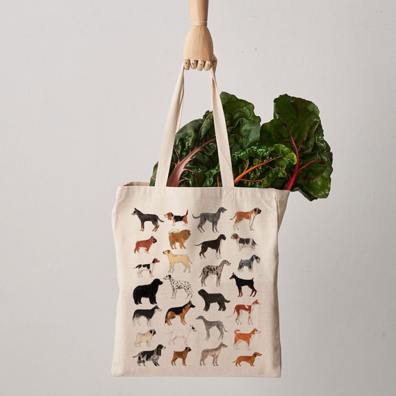 dog tote bag