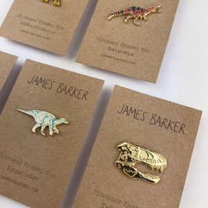 Enamel Pin Dinosaur Stegosaurus Pin, Dinosaur Brooch, Dinosaur Badge, Dinosaur Lover gift, Enamel Badge, Dinosaur Gift, Lapel Pin, image 8