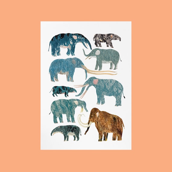 Wallpaper Art Elephant Elephants And Mammoths Moath Bataineh, Animals,