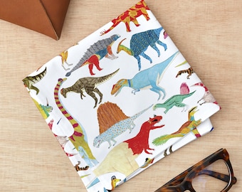 Dinosaurs Handkerchief Pocket Square, stocking filler, fathers day gift, dad, wedding gift, valentines gift for him, dinosaur birthday,