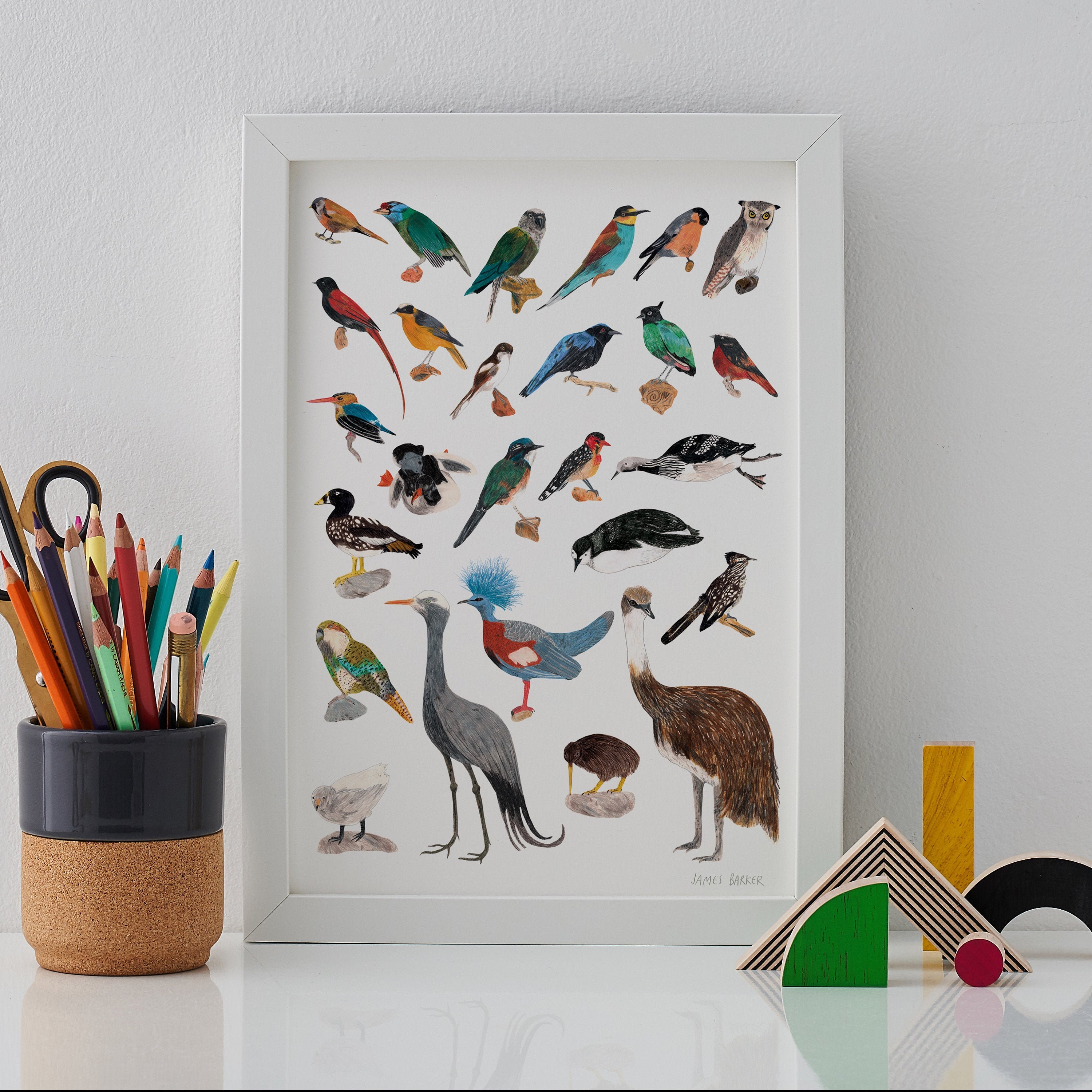 Birds Print Bird Wall Art Nursery wall art home decor Etsy