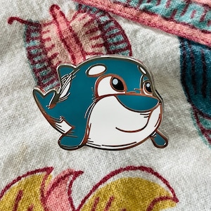 Whale Enamel Pin