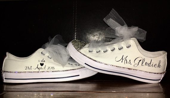 etsy wedding converse