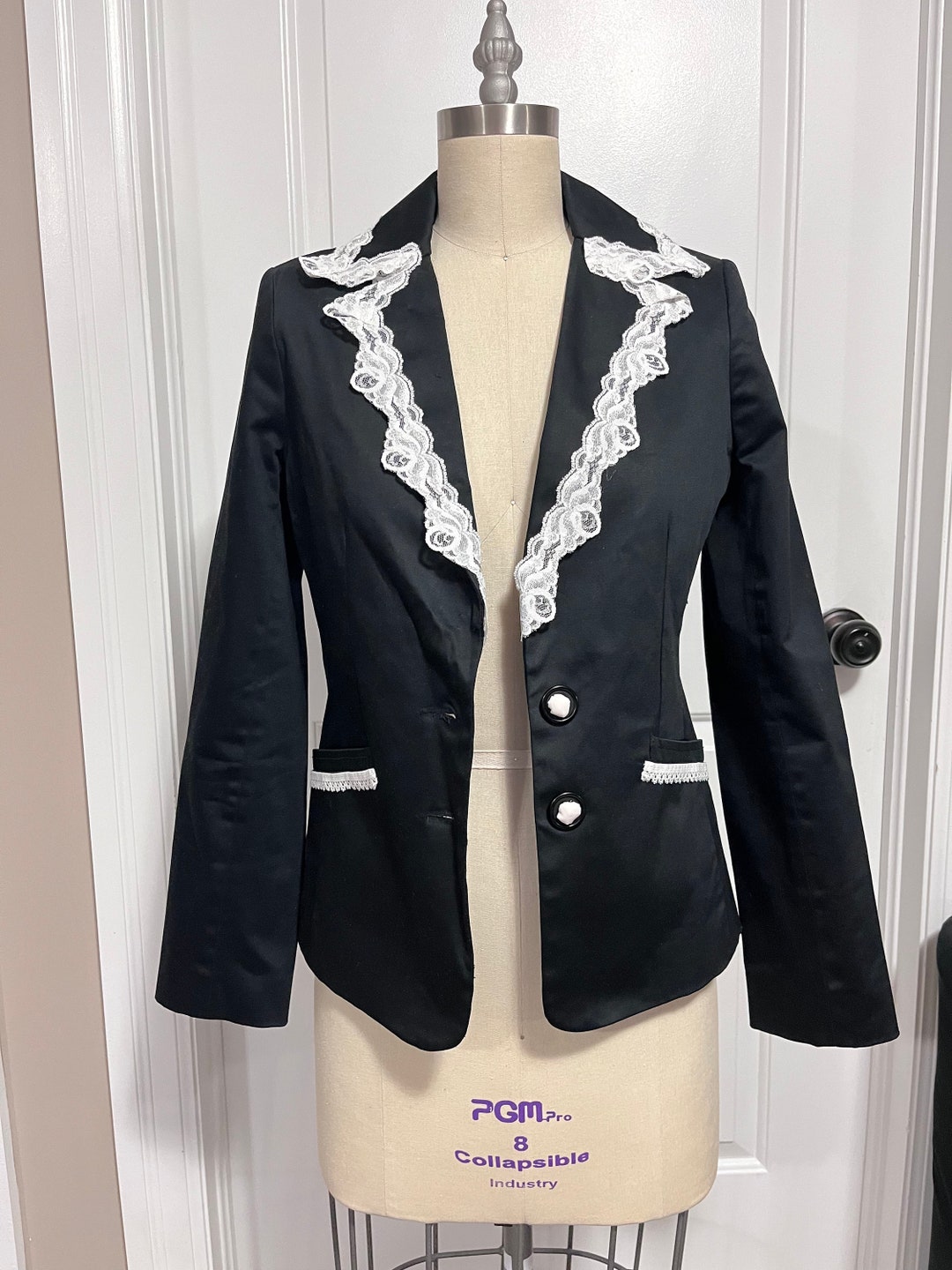 Ameri VINTAGE - AMERI BACK LACE COAT バックレース トレンチ