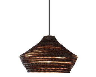 Mexico Cardboard Lamp | Sustainable Lamp | Ceiling Lamp | Handmade Lamp | Free Shipping | Kartonstudio |