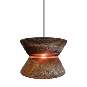 Yoyo IV Papplampe | Nachhaltige Lampe | Deckenlampe | Handgemachte Lampe | Kostenloser Versand | Kartonstudio |