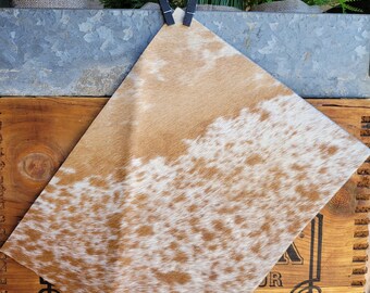 8x11 Buttercream Embossed Tooled Textured Faux Leather Sheet for Bows and Jewelry
