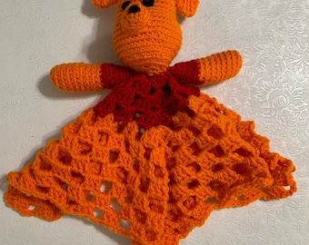 Hand Crochet Lovey, Security Blankets