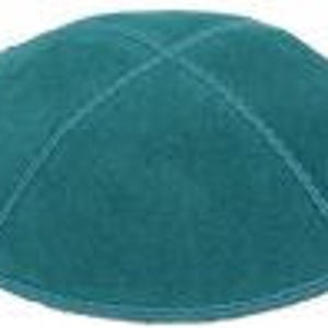 Personalized Kippot SET of 12 Imprinted Inside for Weddings, Bar-Bat Mitzvahs, Any Occasion Teal