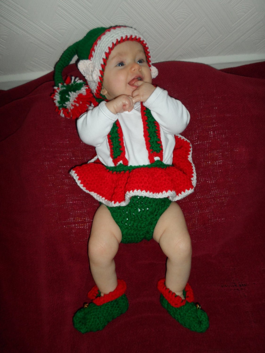 baby elf outfits for christmas