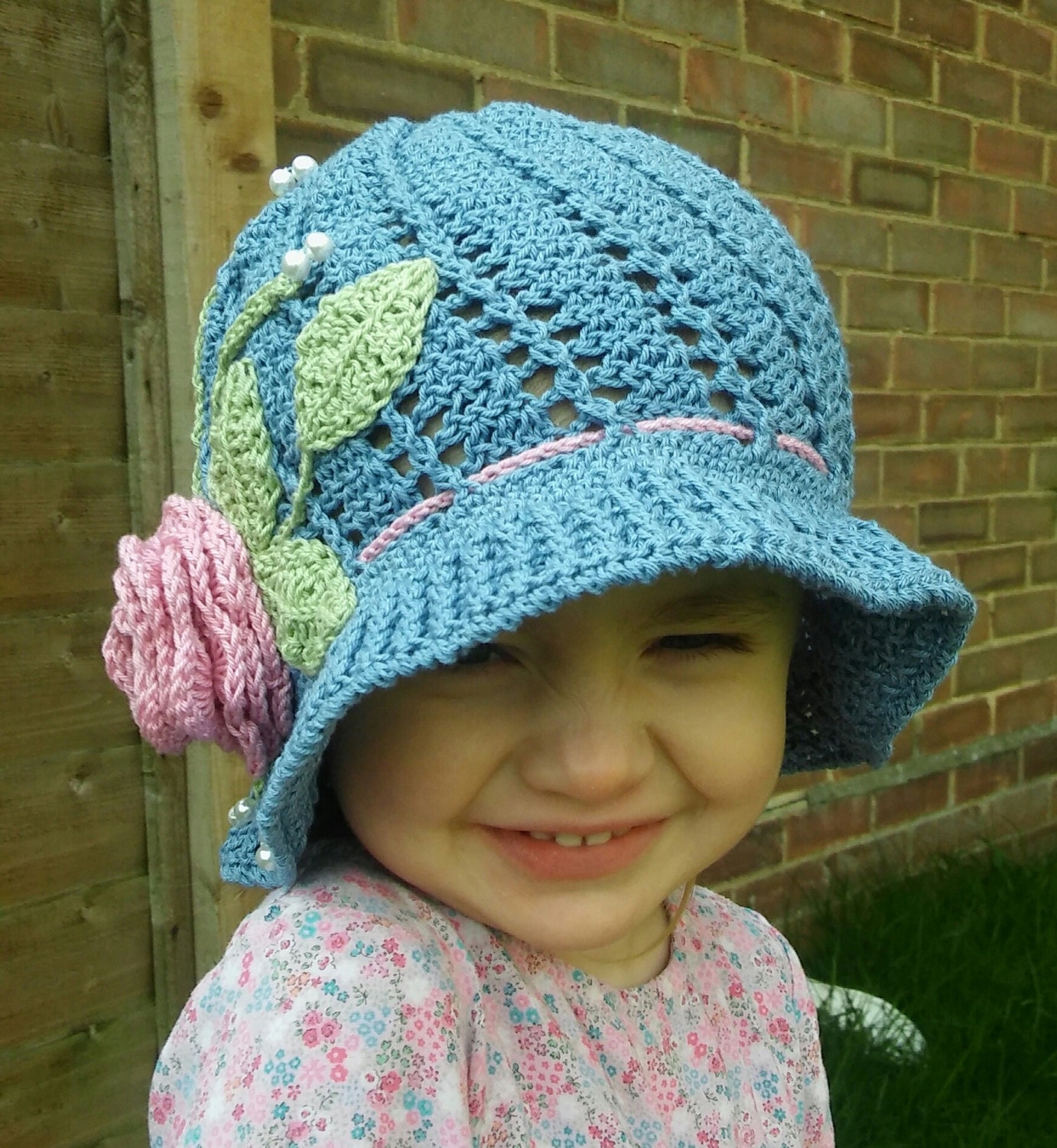1920's style crochet hat