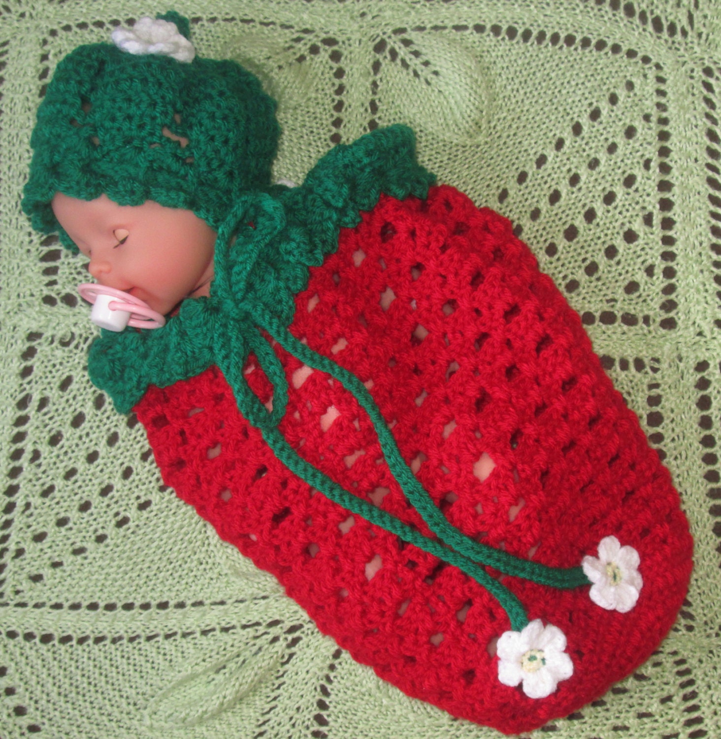 newborn strawberry outfit