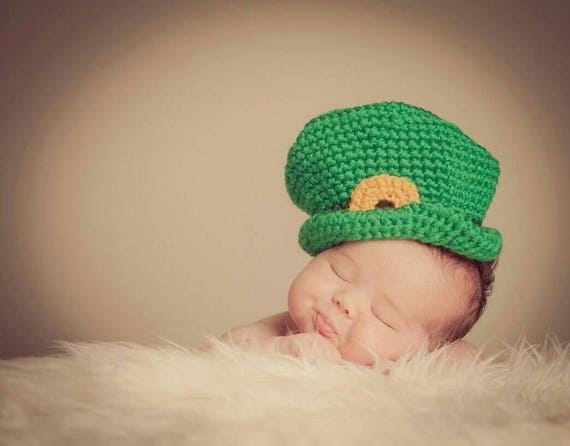 Baby Leprechaun Handmade Crocheted St 