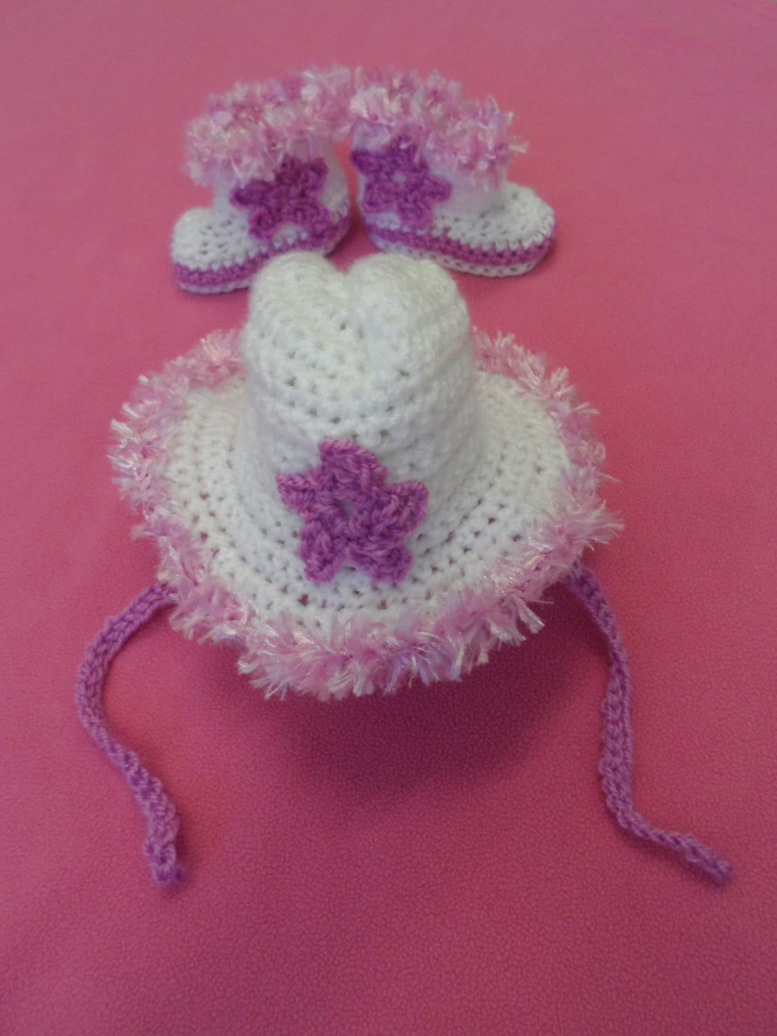 baby cowgirl hat pink