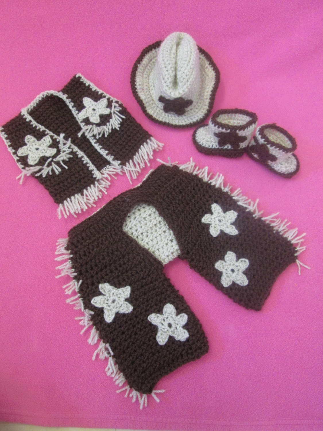 crochet cowboy outfit