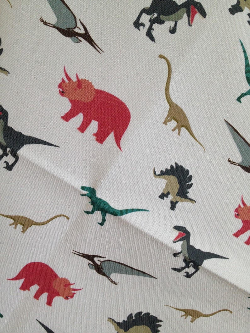 Dinosaur tea towel dinosaur kitchen towel multi colour tea Etsy