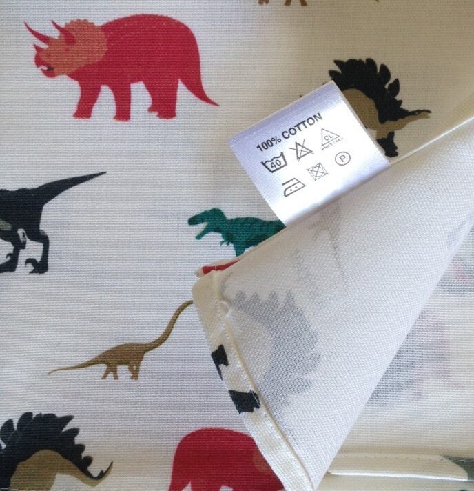 Dinosaur tea towel dinosaur kitchen towel multi colour tea Etsy