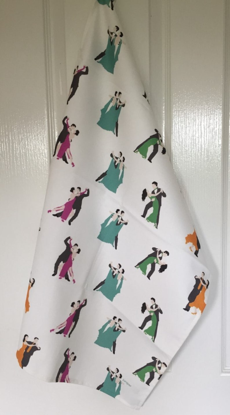 Ballroom Tea Towel Ballroom Kitchen Towel Tea Dance Etsy