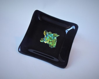 Fused Glass Trinket Tray