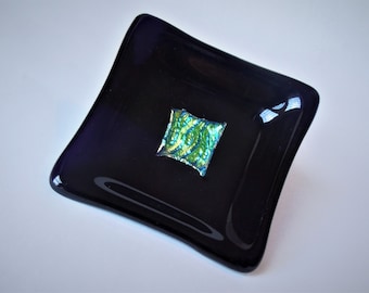 Fused Glass Trinket Tray