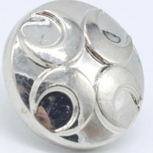 10 badges caïd 4 lune populace tige en métal argent brillant